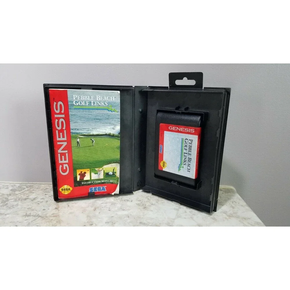 Sega Genesis Game Lot 3 Games Sport Games Madden NFL 94, Bass Tourney 96, & Golf